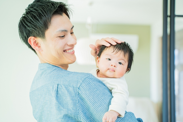 ご機嫌な赤ちゃん